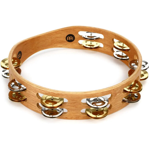 Pandero De Madera Crotalos Acero Y Laton Meinl Ta2m-snt Naranja