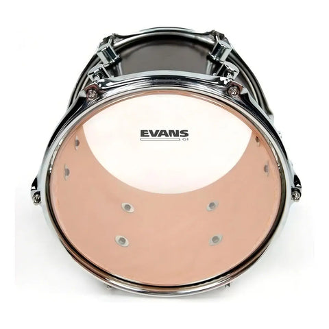 Evans Tt13g1 Parche Para Tom 13 Pulgadas G1 Transparente Blanco