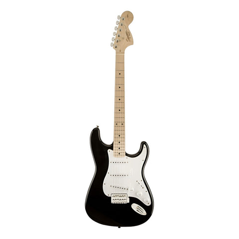Guitarra Eléctrica Squier Fender Affinity Series 0378002506 Diestro Black Arce