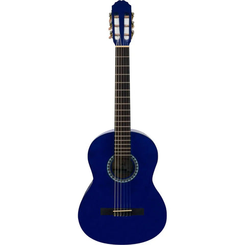 Guitarra Clásica Concert Escala 3/4 Color Azul Gewa Ps510145 Azul Marino