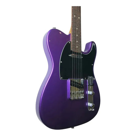 Guitarra Electrica Jet Guitars Jt300 Plm R Telecaster Diestro Violeta Palo De Rosa