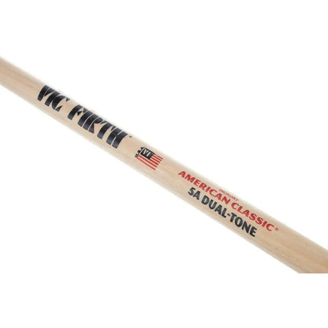 Baquetas 5a Punta Madera Y Fieltro Dual Tone Vic Firth 5adt Madera
