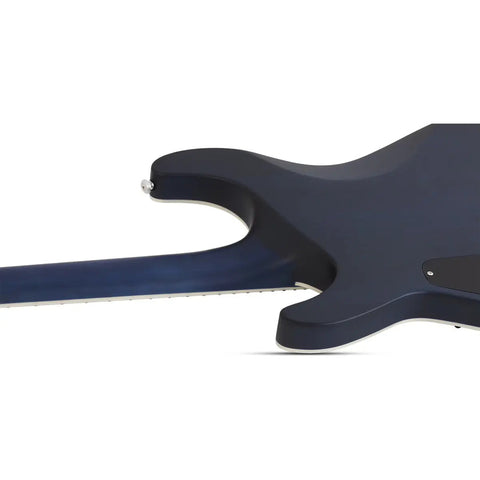 Guitarra Schecter Electrica Modelo C-1 Platinum Spr Diestro Satin Purple Burst Ébano Violeta Oscuro