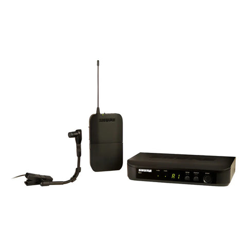 Sistema Inalambrico Micrófono P/instrumento Shure Blx14/b98 Negro