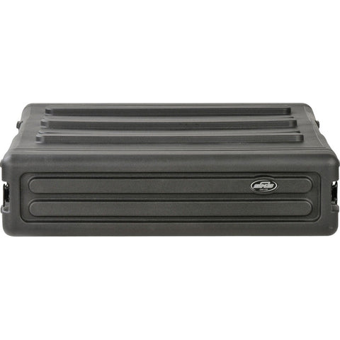 Case Rack P/ Equipo De Audio 2 Espacios, Skb 1skb-r2u Negro