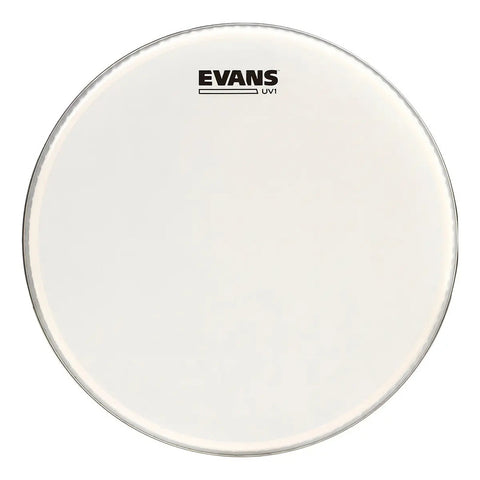 Evans Bd18uv1 Parche Bombo 18 Pulgadas Golpe Batería Color Blanco