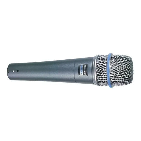 Microfono Original  Dinamico Supercardioide, Shure Beta 57a Gris