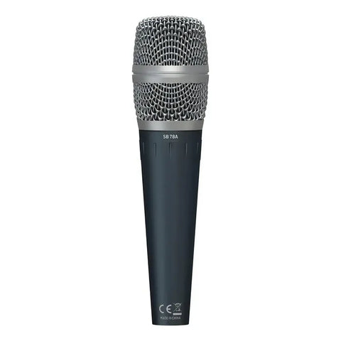 Microfono Condenser Cardioide Behringer Sb78a Estuche Cable Color Negro