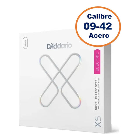 Encordadura D'addario Xse0942-3p 3 Pack Guitarra Eléctrica