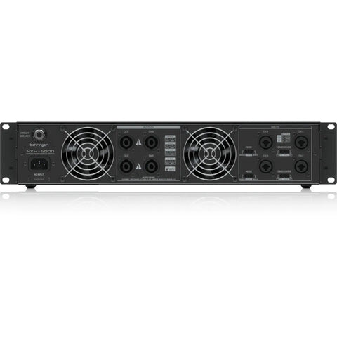 Amplificador Behringer Poder Nx4-6000 De 4 Canales 6000w Jacks Xlr
