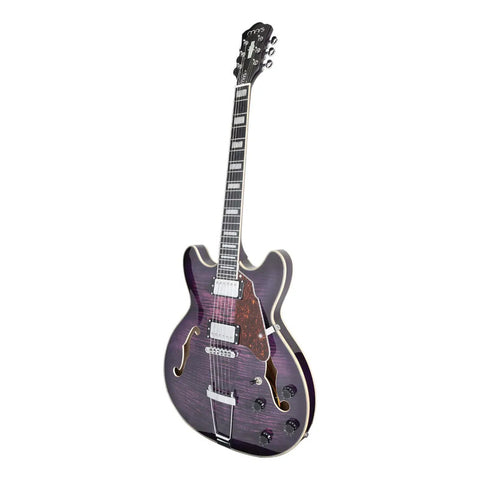 Guitarra Mars Electrica Mod. Hollowbody 335 Classic Violin Diestro Violin