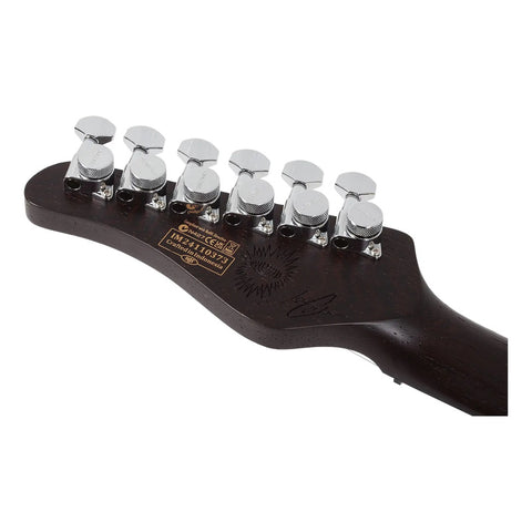 Guitarra Schecter Nick Johnston Trad 10 Anniversary Saffron Diestro Dorado Ébano