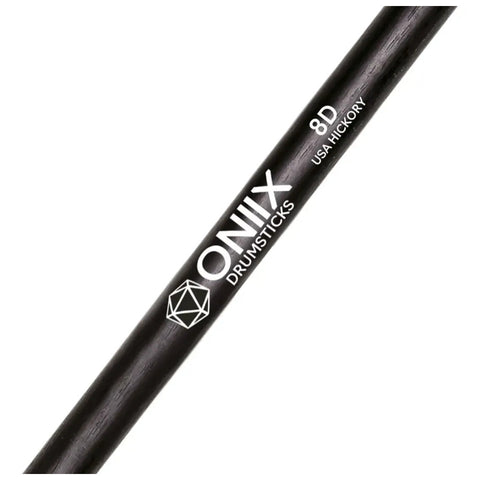 Baquetas Oniix By Vic Firth 8d Bateria Percusiones, Made Usa Negro 8d