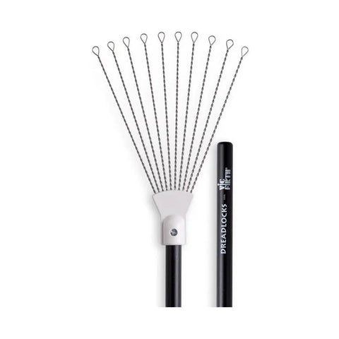 Par Escobillas Para Efectos Dreadlocks Rake Vic Firth Dlks Oscuro