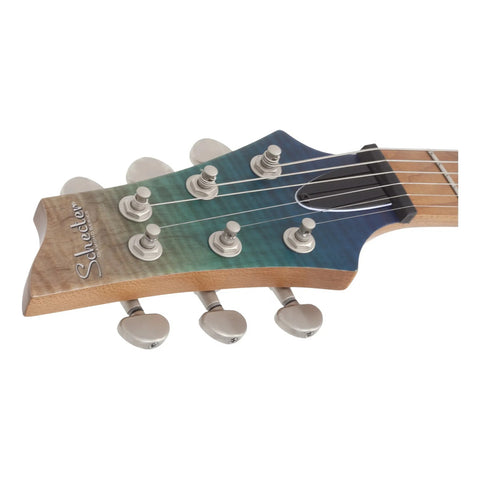Schecter C-1 Standard Plus Lh Guitarra Eléctrica Zurda Azul Zurdo Blue