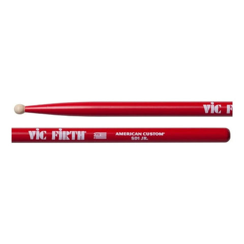 Baqueta Vic Firth American Custom Sd1jr Rojo