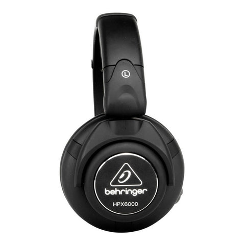 - Audífonos Behringer Hpx6000 - Profesionales Para Dj - Color Negro