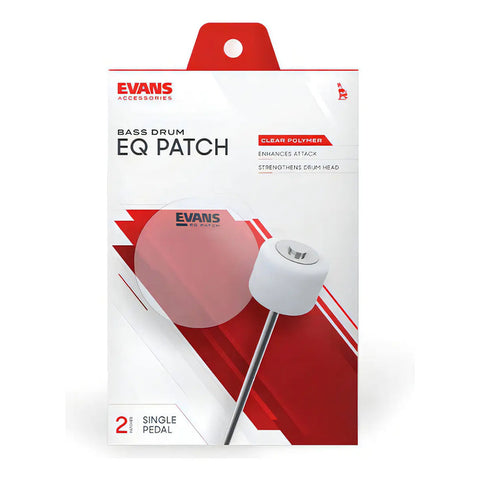 Par De Refuerzos Para Parche De Bombo Evans Refuerzo Eqpc1