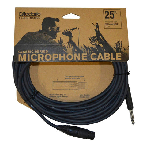 Cable Para Micrófono Xlr De 7 Metros Planet Wave Pw-gm-25