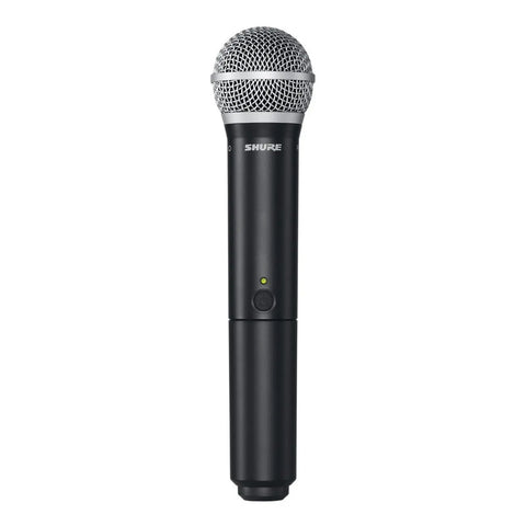 Sistema Inalambrico Con Micrófono De Mano Shure Blx24/pg58  Negro