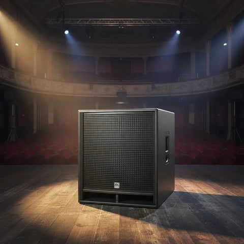 Subwoofer Hk Audio Premium Pro118 Sub D2 Activo 1200w Color Negro