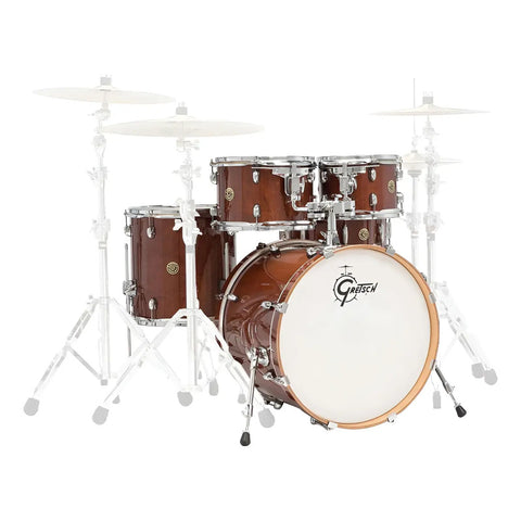 Batería Gretsch 4 Pzas. Catalina Maple 22 Cm1e824s Amber Bordó