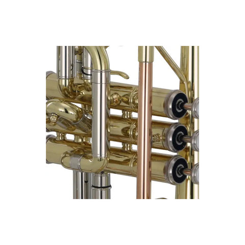 Corneta Wesner Bb 4 Válvulas Acero Inoxidable Modelo Pco2000-l