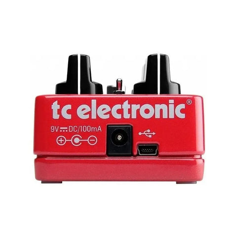 Pedal Tc Electronic Hall Of Fame 2 Reverb Para Guitarra Eléctrica Rojo