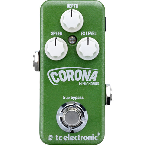 Pedal D/efecto Chorus P/gui Tc Electronic Corona Mini Chorus Verde