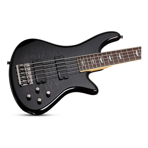 Bajo Eléctrico 5 Cuerdas Schecter Stiletto Extreme-5 Tbk Diestro Negro 5
