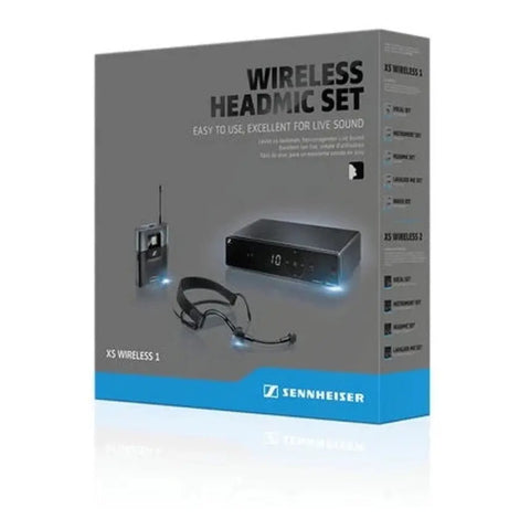 Sistema Inalambrico Mic Diadema Sennheiser Xsw1-me3 Seb Negro