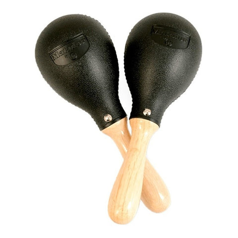 Par De Cables De Madera Maracas Matador Lp M283, Color Negro