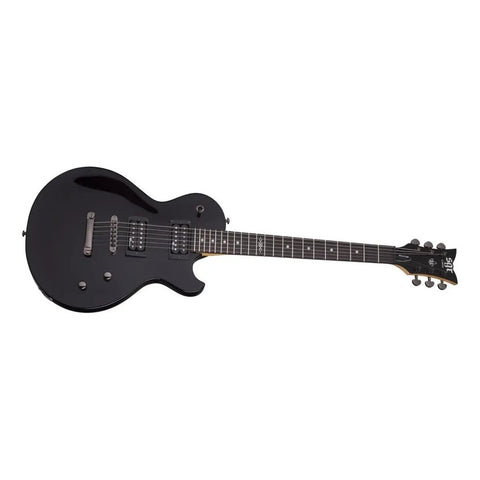 Guitarra Eléctrica Schecter Sgr Solo-ii Negra Tilo Diapasón Palo De Rosa Diestro Midnight Satin Black