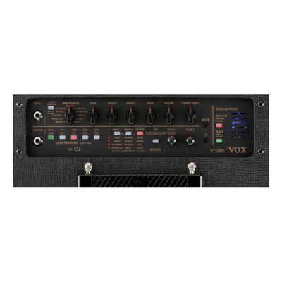 Amplificador Vox Vtx Series Vt100x Valvular Para Guitarra De 100w Color Negro 250v
