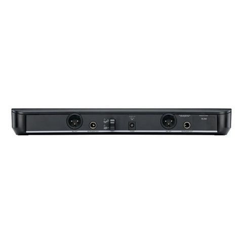 Sistema Inalambrico Orig 2 Microfonos Shure Blx288/sm58 Negro
