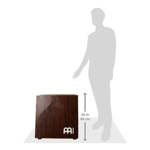 Trejón Frente Ébano Caja Madera De Caucho Meinl Trecaj1eb-m