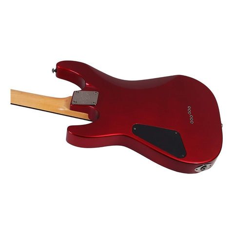 Guitarra Eléctrica Color Rojo, Sgr By Schecter C1 Red  Diestro Black Cherry Palo De Rosa