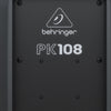 Behringer Pk108 Bafle Pasivo Altavoz Pa 8 PuLG 350 Vatios Color Negro