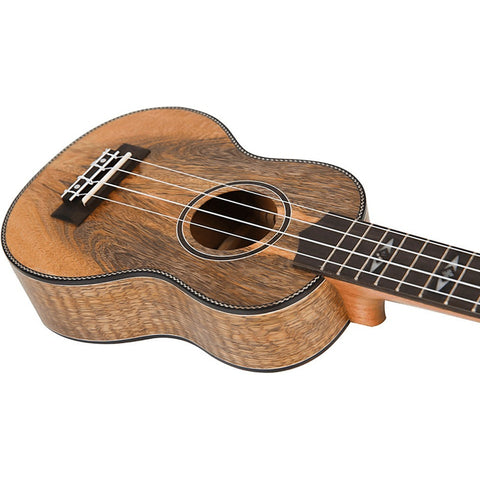 Ukulele Tamaño Soprano 12 Trastes, Flight Dus450 Man/man Marrón