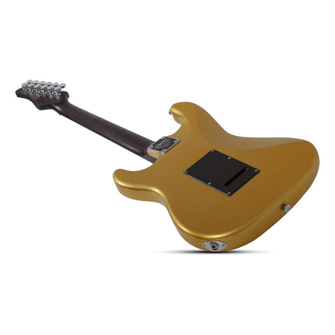 Guitarra Schecter Nick Johnston Trad 10 Anniversary Saffron Diestro Dorado Ébano