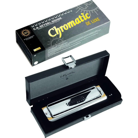 Armonica Cristal Acrilico Tono C Seydel Chromatic De Luxe Marrón