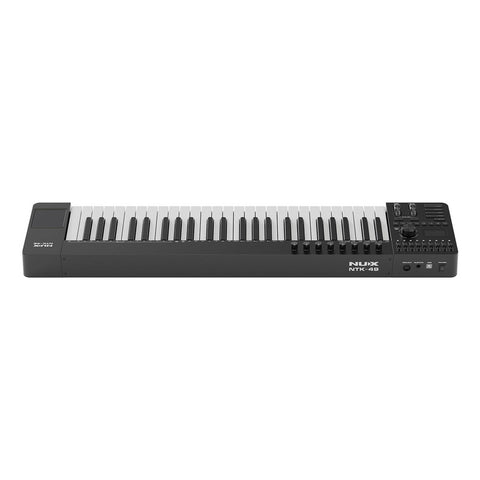 Teclado Controlador Midi 49 Teclas Fader Trackpad Nux Ntk-49