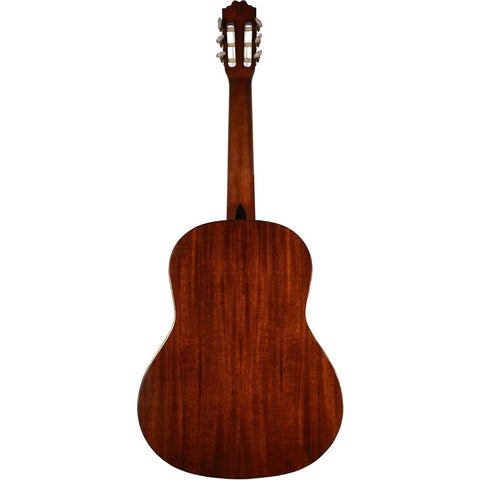 La Sevillana N-3 Guitarra Clásica Acústica Cuerdas Nylon Color Natural Orientación De La Mano Derecha