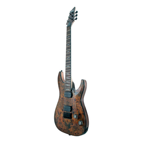 Guitarra Eléctrica Color Charcoal Schecter Omen Elite-6 Diestro