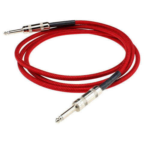 Cable P/instrumento 3 M Color Rojo Dimarzio Ep1710 Red