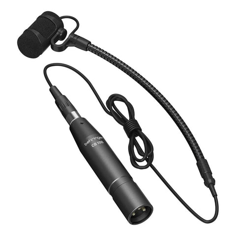 Micrófono Cuello De Cisne De Condensador Behringer Cb 100 Negro