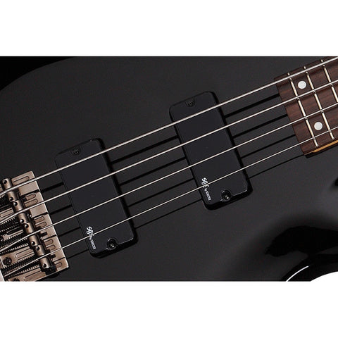 Bajo Eléctrico Negro Brillante, Sgr By Schecter C4 Bass Diestro Negro Gloss 4