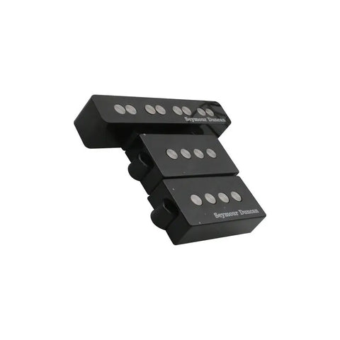 Set De Pastillas Para Bajo Seymour Duncan Quarter Pound P-j Negro