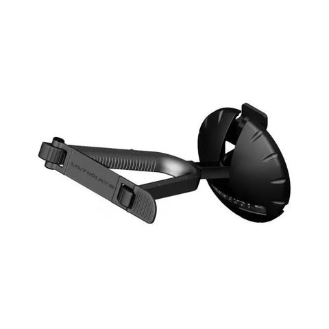 Colgador De Guitarra C/yugo Estilo De Correa Ultimate Gs-10s Negro