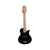 Paquete De Guitarra Infantil Negra Bellator Ecp3lp-bk